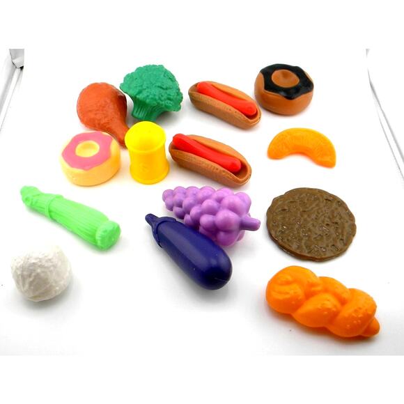 Large‎ Lot of Play Food Dessert Snacks Fruit Plastic Cardboard Grocery Store - Picture 7 of 8